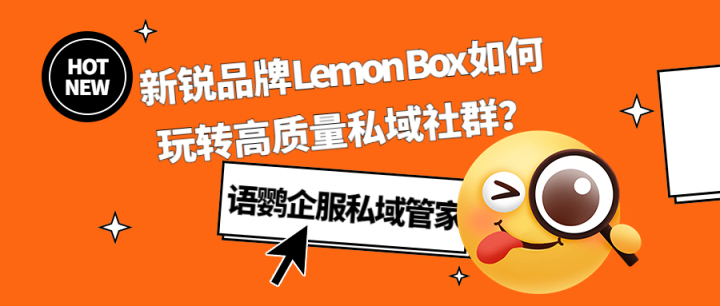 做私域一年销售额竟翻3倍？新锐品牌 LemonBox 如何玩转高质量私域社群？